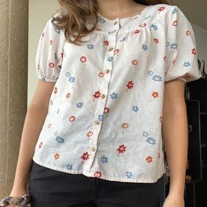 SOLD Madewell Prose Top
